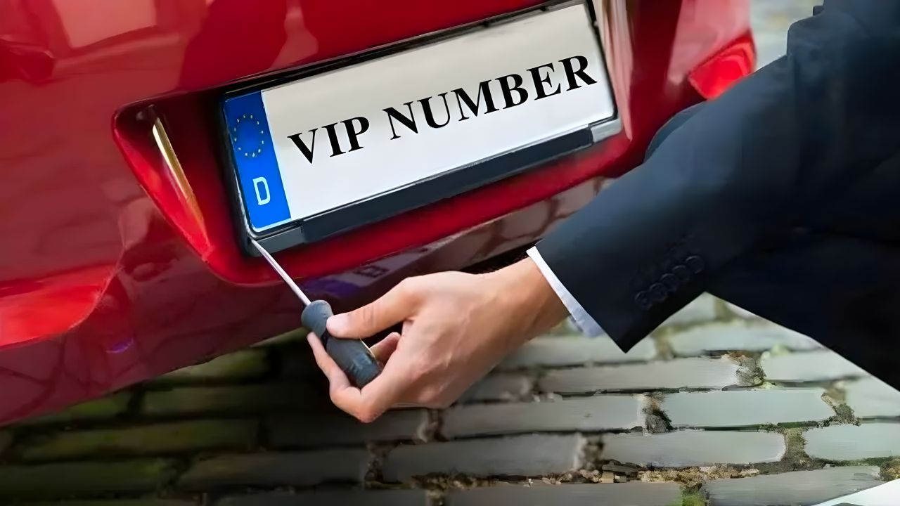 Without spending any money! VIP car number, how to get it... Know A to Z information, apply sitting at home