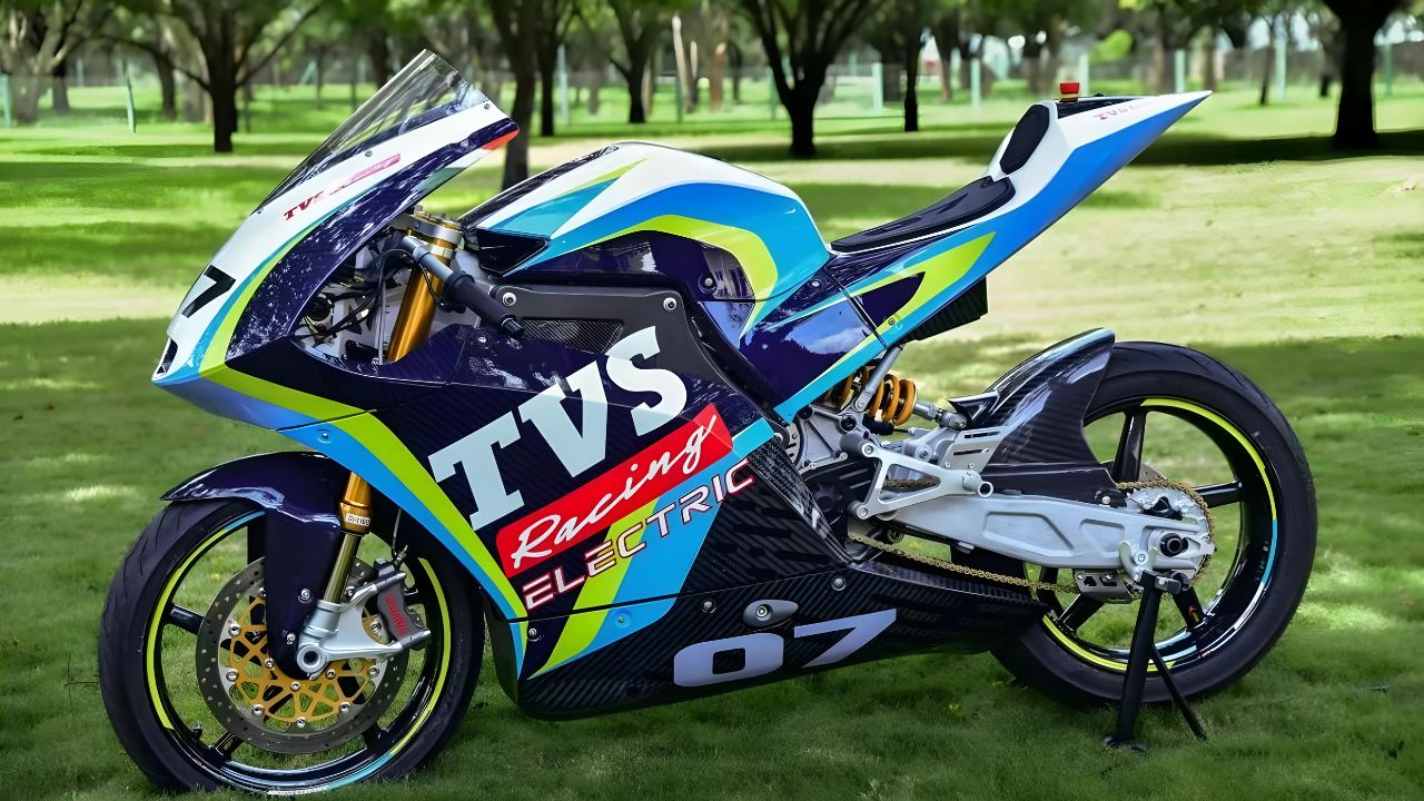 TVS Apache RTE Electric Motorcycle